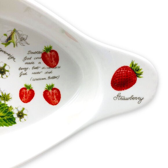 Kent Pottery New Fruit Collection Strawberry Baking Au Gratin Dish Cottagecore - Picture 6 of 12